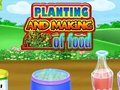 ゲーム植えて食べ物を作るオンライン