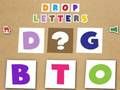 ゲーム文字を落とすオンライン
