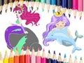 ゲーム人魚の塗り絵ブックオンライン