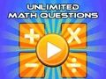 ゲーム無限の数学問題オンライン