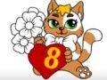 ゲーム3月の塗り絵オンライン