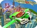 ゲーム飛行する警察車両シミュレーターオンライン
