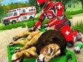 ゲームリアルドクターロボット動物救助オンライン