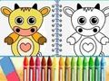 ゲームかわいいペットの塗り絵ページオンライン
