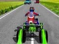 ゲームATV四輪バイク交通レーサーオンライン