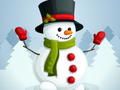 ゲームジャンプする雪だるま オンライン