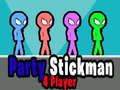 ゲームパーティースティックマン4プレイヤー オンライン