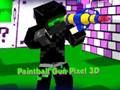 ゲームペイントボールガンピクセル3Dオンライン