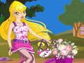 ゲームWinxステラと子犬 オンライン