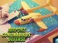 ゲーム空港コロナウイルス防御 オンライン
