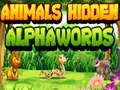 ゲーム動物の隠されたAlphaWords オンライン