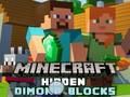 ゲームMinecraft の隠れたダイヤモンド ブロック オンライン