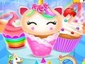 ゲームユニコーンマーメイドカップケーキクッキングデザイン オンライン