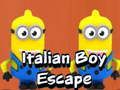 ゲームイタリアの少年の脱出 オンライン