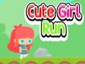 ゲームかわいい女の子の実行 オンライン