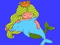 ゲーム人魚の塗り絵 オンライン