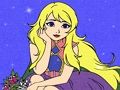 ゲームプリンセスカラーリングブックグリッター オンライン