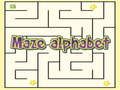 ゲーム迷路のアルファベット オンライン