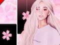 ゲームAriana Grande ピアノ タイル ピンク、ミュージック & マジック オンライン