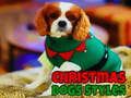 ゲームクリスマスの犬のスタイル オンライン