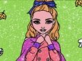 ゲームファッション塗り絵キラキラ オンライン