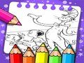ゲーム帽子の中の猫の塗り絵 オンライン