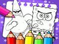 ゲームスポンジ・ボブの塗り絵 オンライン