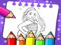 ゲームモアナの塗り絵 オンライン