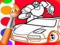 ゲーム男の子のための子供の塗り絵 オンライン
