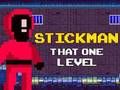 ゲームスティックマンあの一つのレベルオンライン