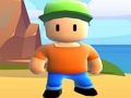 ゲームつまずく男のジグソー オンライン