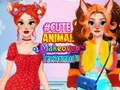 ゲームかわいい動物変身変身 オンライン