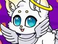 ゲームハロウィーンのかわいいペット オンライン