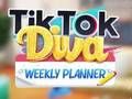 ゲームTikTok ディーバ ウィークリー プランナー オンライン