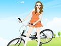 ゲーム自転車の女の子のドレスアップ オンライン