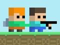 ゲームマインスクラフトのスティーブとアレックス オンライン