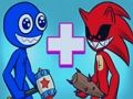 ゲームレインボーフレンドをマージ オンライン
