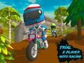 ゲームトライアル2プレイヤーモトレーシングオンライン