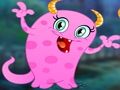 ゲームかわいいピンクのモンスターの脱出 オンライン
