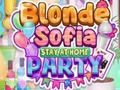 ゲームブロンド ソフィア ステイ ホーム パーティー オンライン