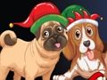 ゲームクリスマスパーティーのために犬が逃げる オンライン