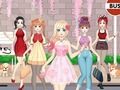 ゲームアニメ女の子の着せ替えゲームオンライン