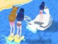 ゲーム女の子サーファー3Dオンライン