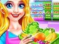 ゲームスーパーマーケットの女の子のクリーンアップ オンライン