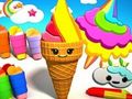 ゲーム塗り絵: アイスクリーム オンライン