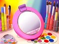 ゲーム塗り絵の化粧品 オンライン