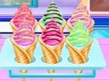 ゲームアイス クリーム コーン ウエハース ビスケットを作る オンライン