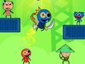 ゲーム虹の忍者を描く オンライン