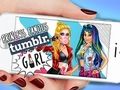 ゲーム王女の有名なソーシャル メディアの女の子 オンライン
