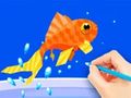 ゲーム塗り絵: 魚 オンライン